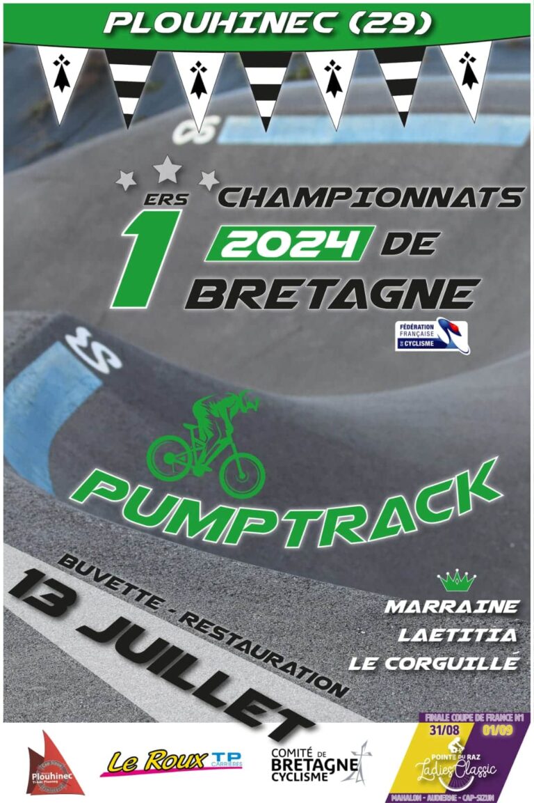 Championnats de Bretagne Pumptrack 2024 – Informations
