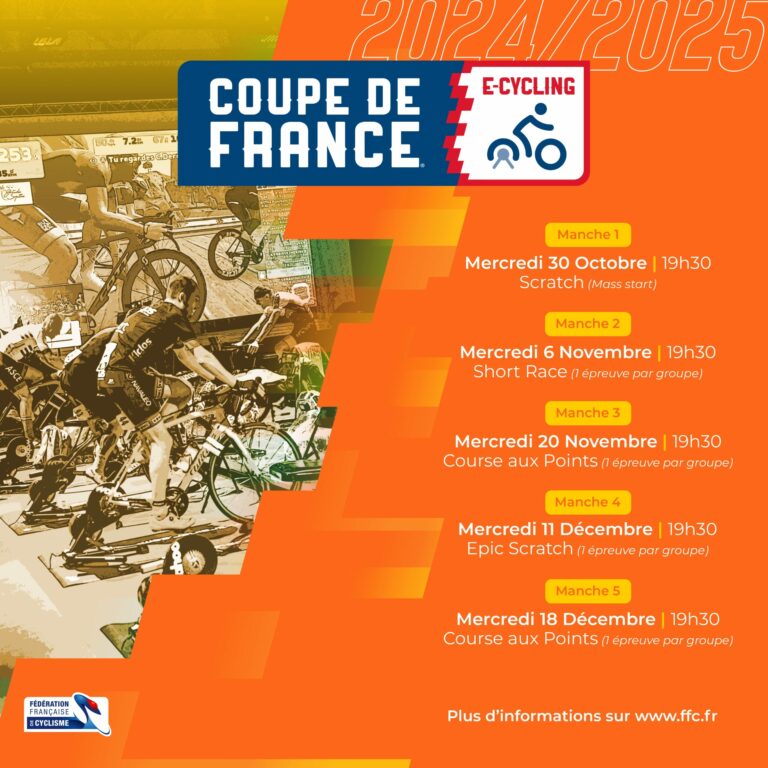 La Coupe de France E-Cycling débarque dans votre salon !