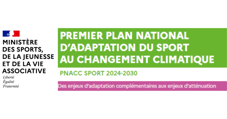 Plan national d’adaptation au changement climatique des pratiques sportives